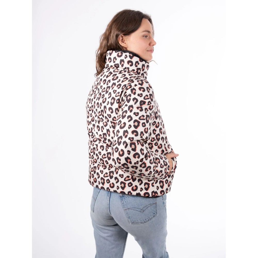 AULP Doudoune reversible VEREV - BLACK LEO