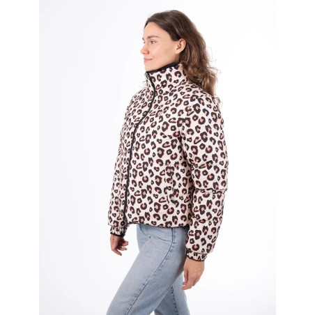 AULP Doudoune reversible VEREV - BLACK LEO