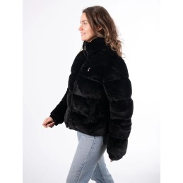 AULP Doudoune reversible VEREV - BLACK LEO