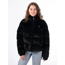 AULP Doudoune reversible VEREV - BLACK LEO