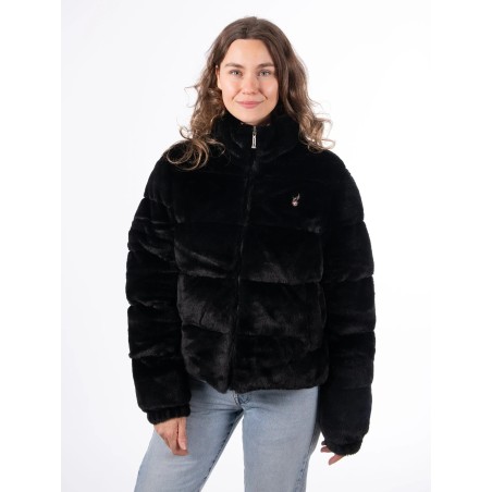 AULP Doudoune reversible VEREV - BLACK LEO