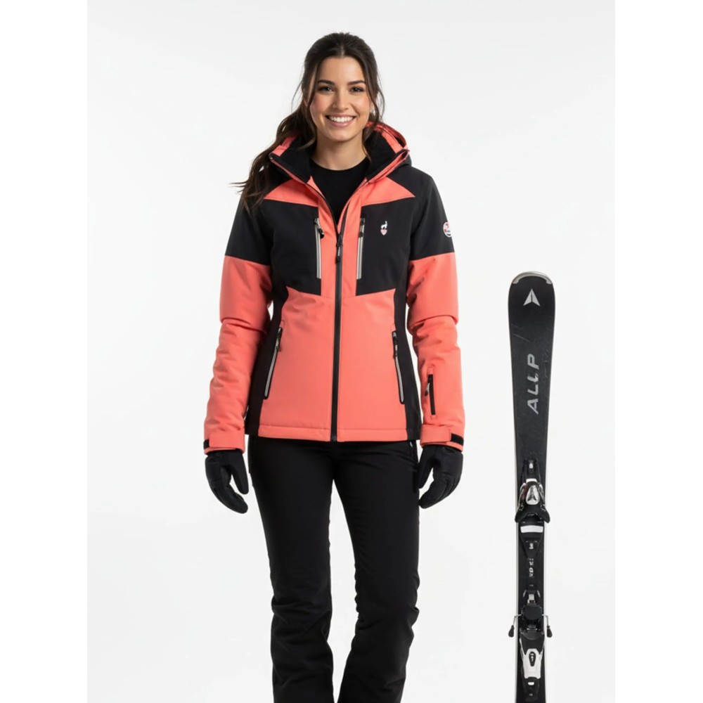 AULP Veste de ski VERRO - HIBISCUS