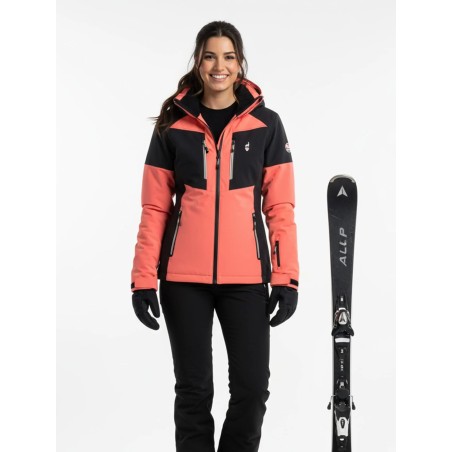 AULP Veste de ski VERRO - HIBISCUS