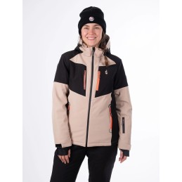 AULP Veste de ski VERRO - TAUPE