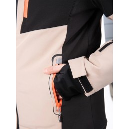 AULP Veste de ski VERRO - TAUPE