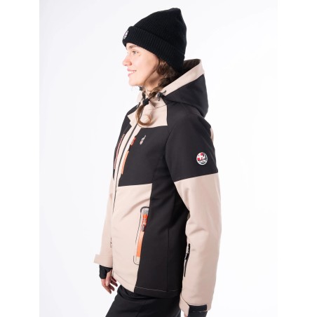 AULP Veste de ski VERRO - TAUPE