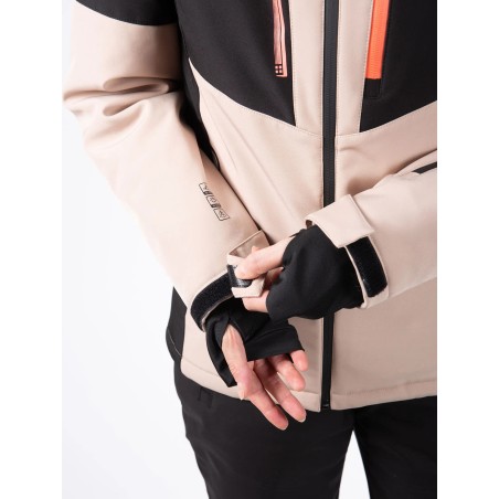 AULP Veste de ski VERRO - TAUPE