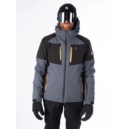 AULP Veste de ski VIGGO SOFTSHELL - BARK