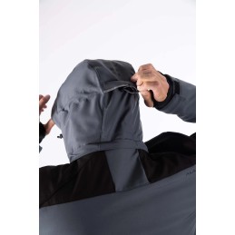 AULP Veste de ski VIGGO SOFTSHELL - BARK