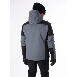 AULP Veste de ski VIGGO SOFTSHELL - BARK