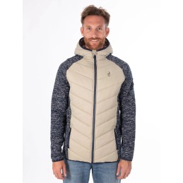 AULP Veste hybride VIKAM - TAUPE