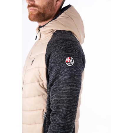 AULP Veste hybride VIKAM - TAUPE