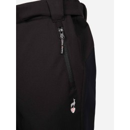 AULP Pantalon de randonnée Softshell VINAY - BLACK