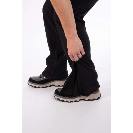 AULP Pantalon de randonnée softshell VINIE - BLACK