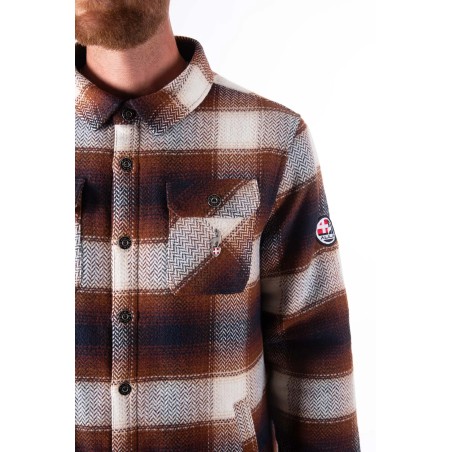 AULP Veste polaire VITAR - BRIQUE