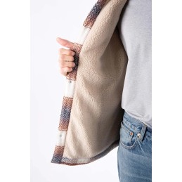 AULP Veste polaire VITAR - BRIQUE