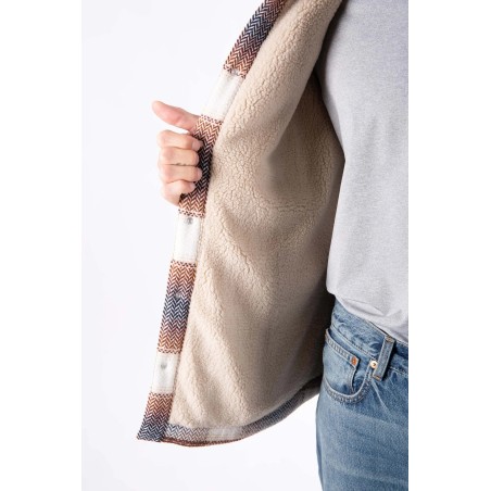 AULP Veste polaire VITAR - BRIQUE