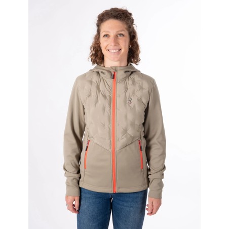 AULP Veste hybride VOLTA - LIGHT KAKI