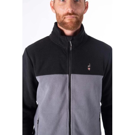 AULP Veste polaire VOLVI - ANTHRACITE