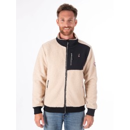 AULP Veste polaire VOMBY- BEIGE