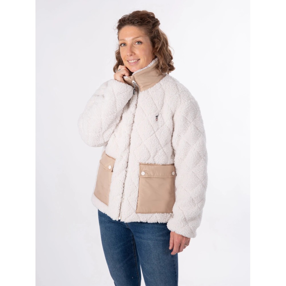 AULP Veste polaire VUNDO - GREIGE