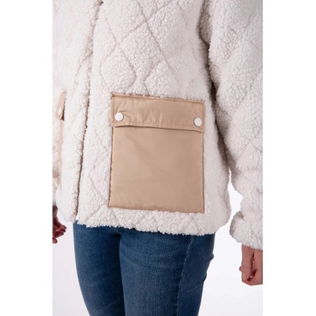 AULP Veste polaire VUNDO - GREIGE