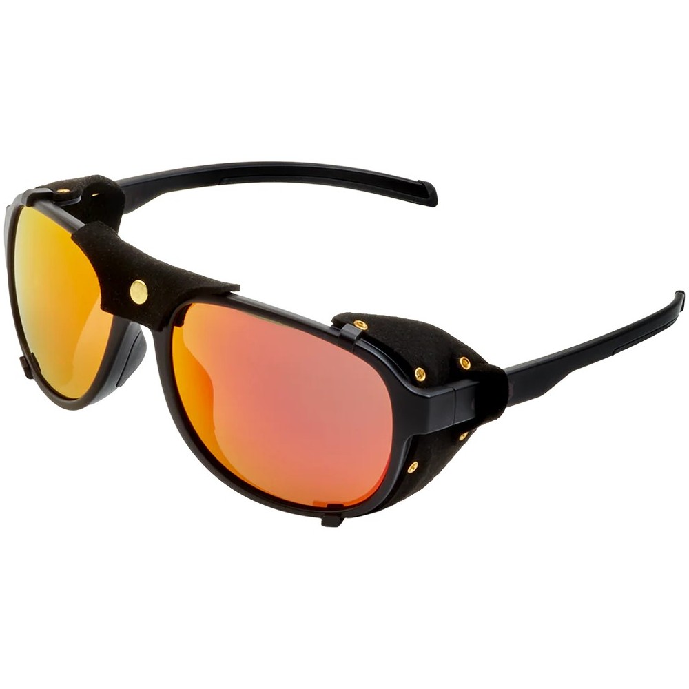 CAIRN Lunettes de soleil NORTH - MAT BLACK RED