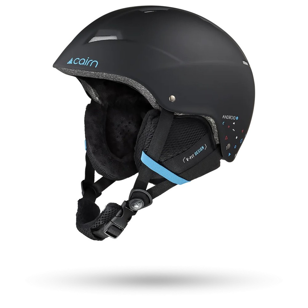 CAIRN Casque de ski ANDROID GRAPHIC J - MAT BLACK GAME