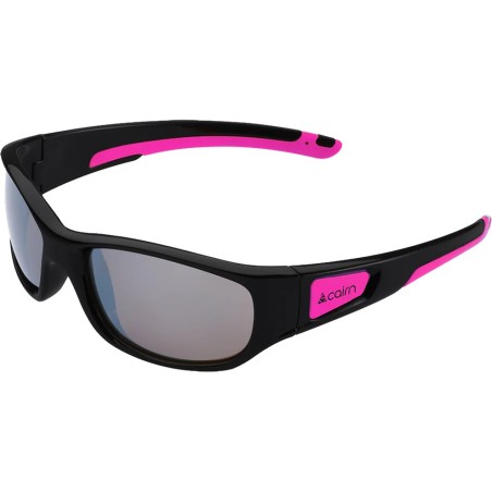CAIRN Lunettes de soleil junior PLAY - MAT BLACK FLUO PINK