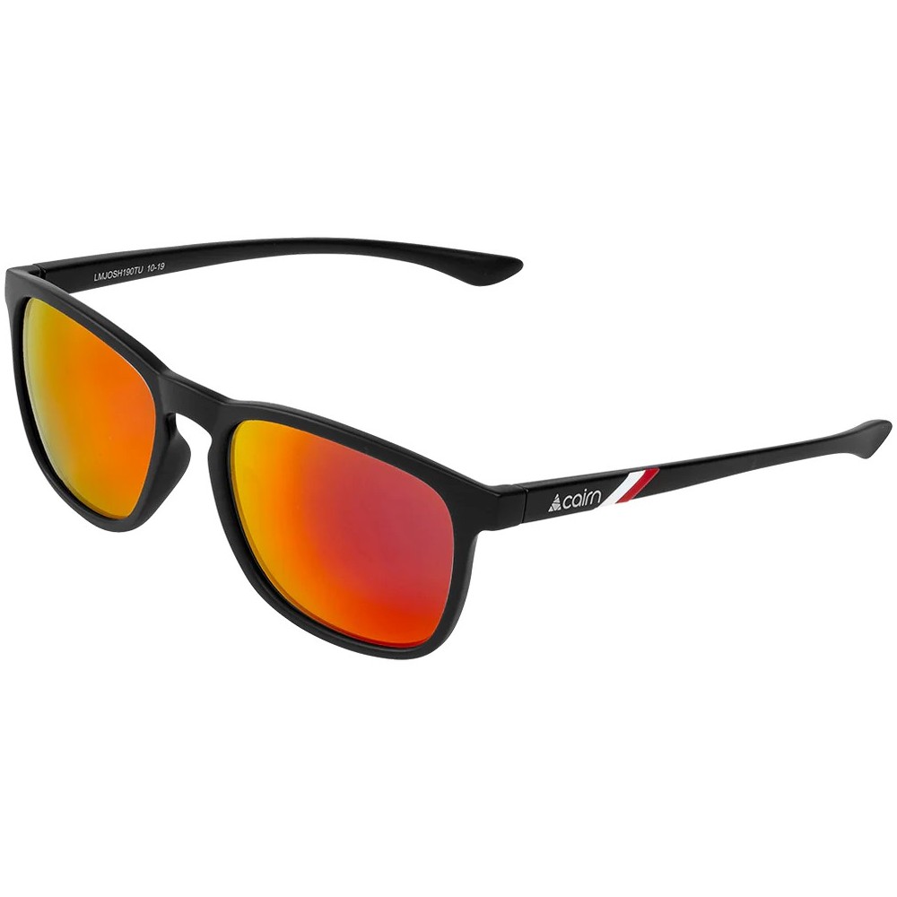 CAIRN Lunettes de soleil JOSH POLARIZED - MAT BLACK FIRE