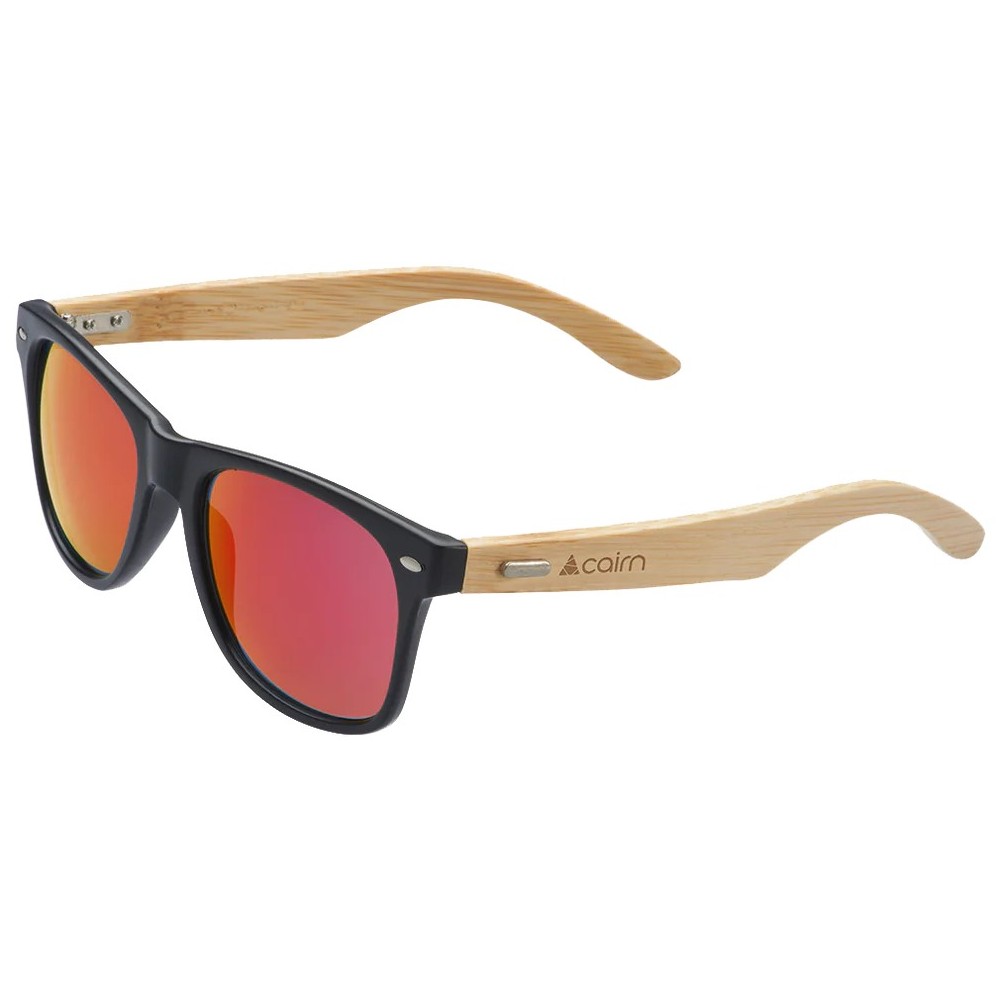CAIRN Lunettes de soleil HYBRID - MAT BLACK RED