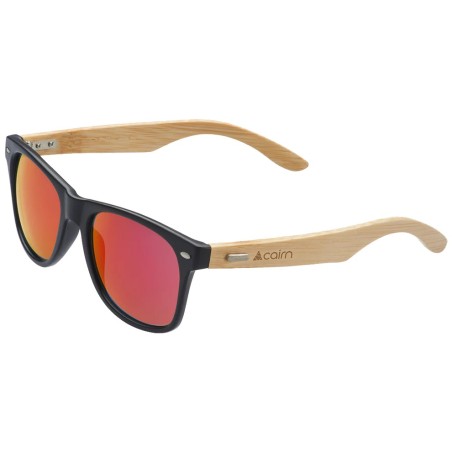 CAIRN Lunettes de soleil HYBRID POLARIZED - MAT BLACK RED