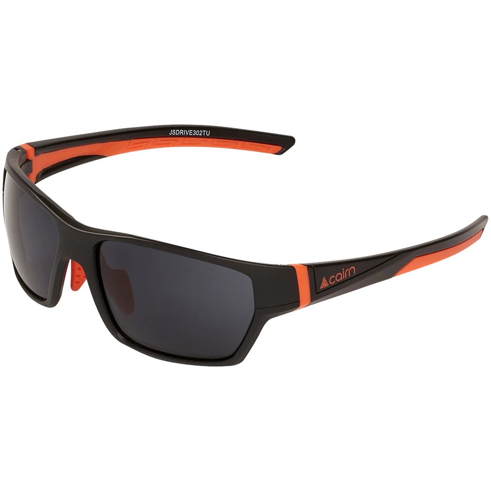 CAIRN Lunettes de soleil junior DRIVE - MAT BLACK RED