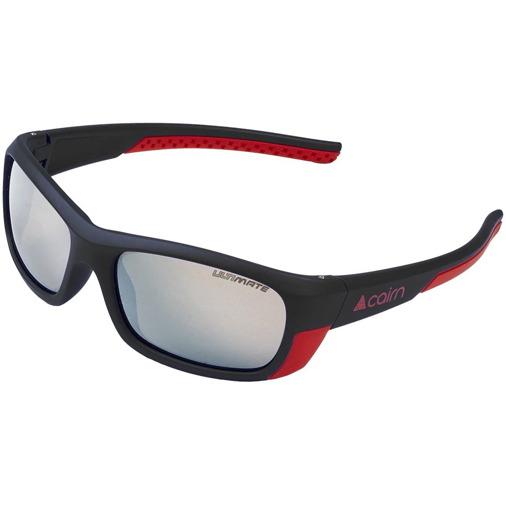 CAIRN Lunettes de soleil BALL - MAT BLACK RED