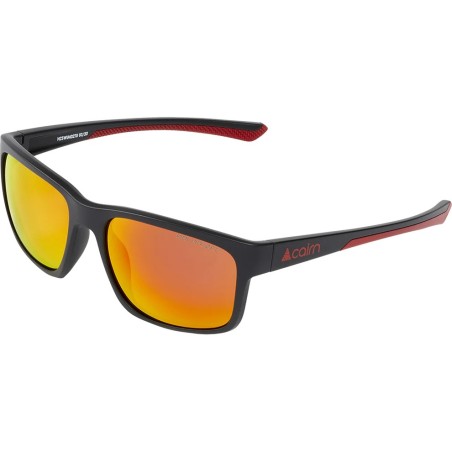 CAIRN Lunettes de soleil SWIM POLARIZED - MAT BLACK RED 2026