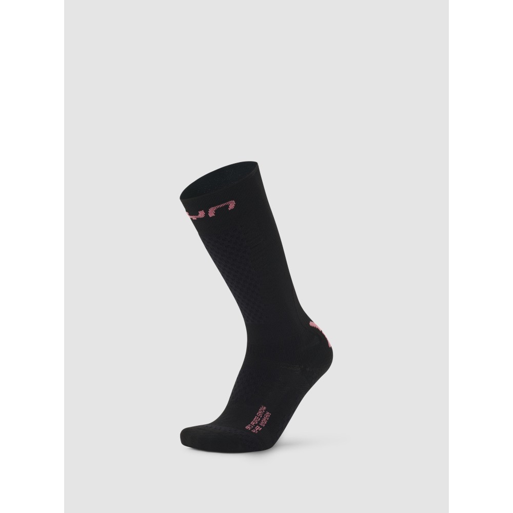 UYN Chaussettes de ski femme SKI ONE PURE SNOW - BLACK/PINK