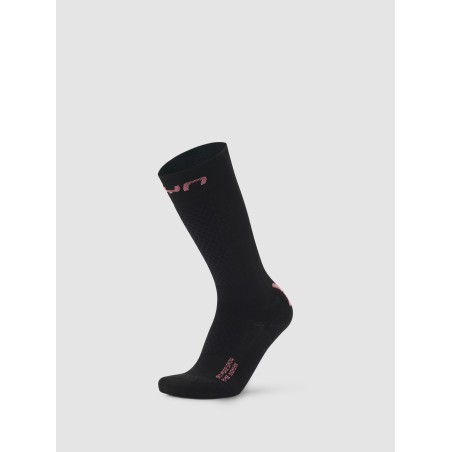 UYN Chaussettes de ski femme SKI ONE PURE SNOW - BLACK/PINK
