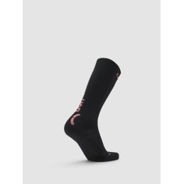 UYN Chaussettes de ski femme SKI ONE PURE SNOW - BLACK/PINK