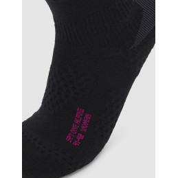 UYN Chaussettes de ski SKI ONE ALPINE MERINO - BLACK/PINK