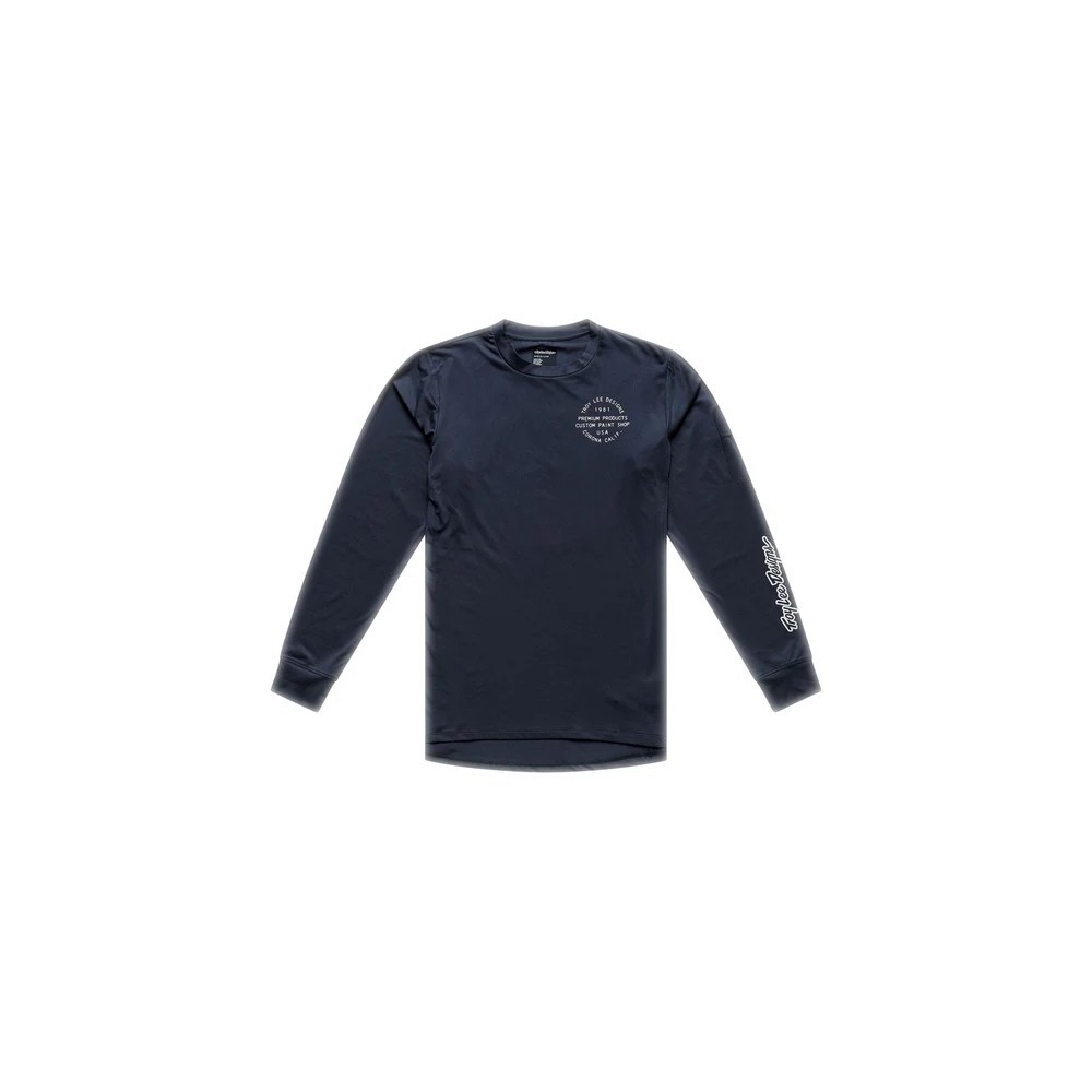 TLD RUCKUS RIDE LONG SLEEVE TEE - PRESSED CARBON - 2026