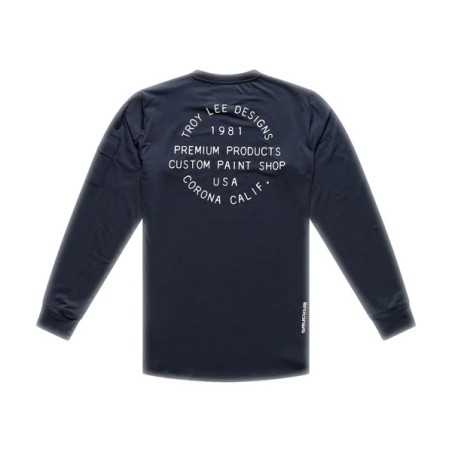 TLD RUCKUS RIDE LONG SLEEVE TEE - PRESSED CARBON - 2026