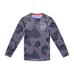 TLD SKYLINE PRO LONG SLEEVE JERSEY - FLOW CAMO CARBON - 2026