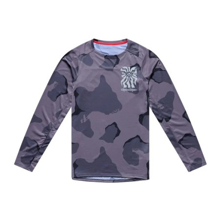 TLD SKYLINE PRO LONG SLEEVE JERSEY - FLOW CAMO CARBON - 2026
