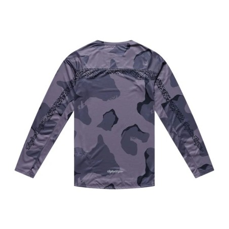 TLD SKYLINE PRO LONG SLEEVE JERSEY - FLOW CAMO CARBON - 2026
