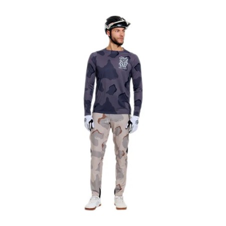 TLD SKYLINE PRO LONG SLEEVE JERSEY - FLOW CAMO CARBON - 2026