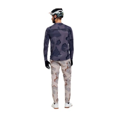 TLD SKYLINE PRO LONG SLEEVE JERSEY - FLOW CAMO CARBON - 2026