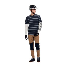 TLD SKYLINE FAKIE RIDE LONG SLEEVE TEE - STRIPE CARBON - 2026