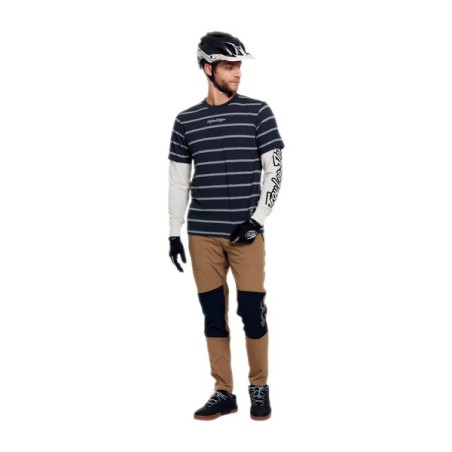 TLD SKYLINE FAKIE RIDE LONG SLEEVE TEE - STRIPE CARBON - 2026
