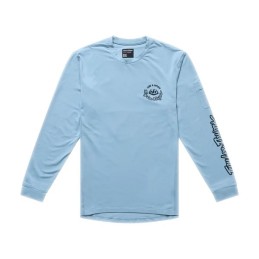 TLD YOUTH RUCKUS RIDE LONG SLEEVE TEE - CARBS DAWN BLUE - 2026