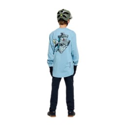 TLD YOUTH RUCKUS RIDE LONG SLEEVE TEE - CARBS DAWN BLUE - 2026